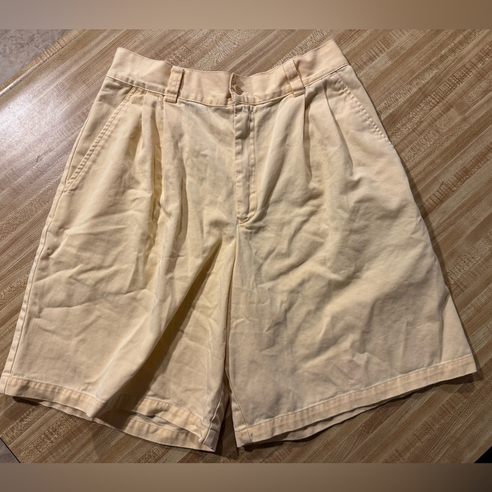 Ralph Lauren Long Yellow Shorts
